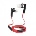 Wholesale KIK 888 Stereo Earphone Headset with Mic and Volume Control (888 Red)